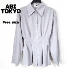 ABITOKYO アビトーキョー バックリボン ブラウス Fサイズ パープル系のサムネイル