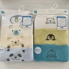 ノースリーブロンパース 80cm 4枚組と3枚組のセット