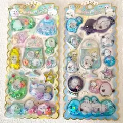 クラックス ステッカー ウォーターインシール シマエナガ 2種セット