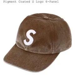 新品26ss supreme pigment slogo 6panel