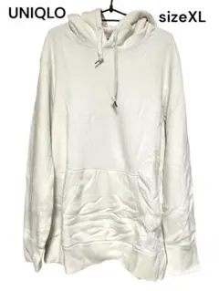 UNIQLO ホワイト パーカー XL