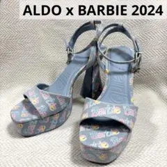 極美品 ALDO x BARBIE 2024 コラボ サンダル ブルー 39のサムネイル