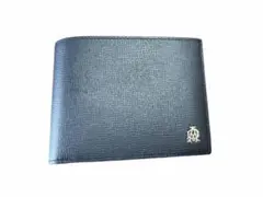 dunhill ダンヒル ２つ折り財布 ベルグレイブ 黒×濃赤