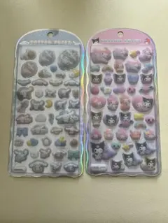 コットンパフィ シナモロール マイメロ クロミ サンリオ