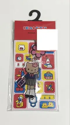 日焼けキティ アクリルキーホルダー　サンリオ