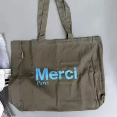 新品タグ付き】Merci メルシー トートバッグ Duck Blue - メルカリ