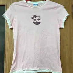 ROXY 半袖 Tシャツ ピンク Mサイズ　新品のサムネイル