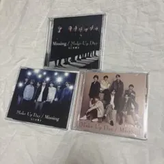 なにわ男子 Missing / Make Up Day 3枚セット