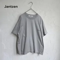 Jantzen/バックプリントTシャツ/Lサイズ/ライトグレー色/コットン100のサムネイル