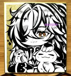 崩壊スターレイル　景元　アナログ　手描きイラスト　ファンアート