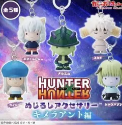 HUNTER×HUNTER めじるしアクセサリー キメラアント編　コンプ