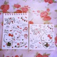 キティーちゃん40周年メモ用紙