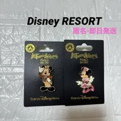 新品　ディズニー　ミッキー ミニー ピンバッジ テーブルイズウェイティング　即日のサムネイル