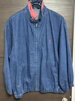 ポロ　ラルフローレン　デニムスイングトップ　USA製