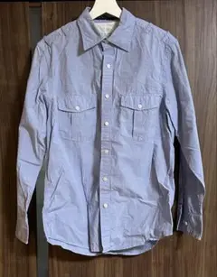 GAP 長袖シャツ S 青色