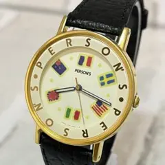 【稼動品】PERSONS パーソンズ　国旗　ゴールド　V701-1240のサムネイル