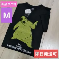 新品Tシャツ　М　ナイトメアー　ビフォア　クリスマス 　ウギーブギー　黒　サガラ