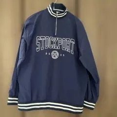STOCKPORT ジッパーハイネック ブルゾン L