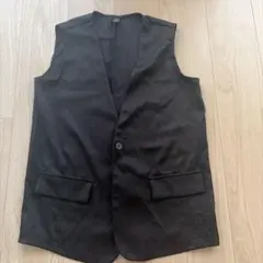 SHEIN レディース　ベスト　ブラック