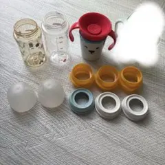 Pigeon 哺乳瓶2本　ミラクルカップ