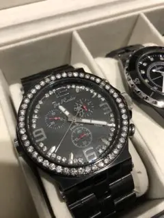 ジョーロデオ　ブラック ジョージコックス GEORGE COX ラバーソール ハットン [03-001-D