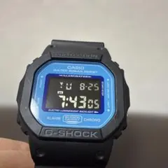 未使用美品】G-SHOCK DW-5600DE-2JF デニムブルー - メルカリ