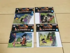一番くじ ドラゴンボール I賞 フレークプリズムステッカー 4種類セット