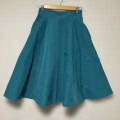 dolly sean ミモレ丈　フレアスカート　グリーンのサムネイル