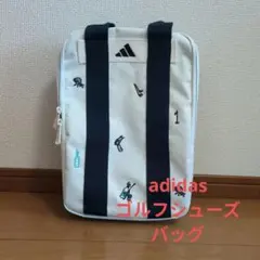 adidas ゴルフシューズバッグ ホワイト