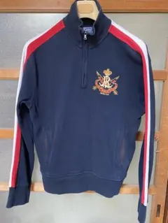Polo Ralph Lauren ハーフジップ スウェット ネイビー