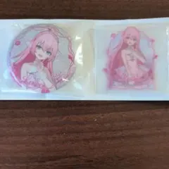 巡音ルカ 缶バッジ アクリルスタンド