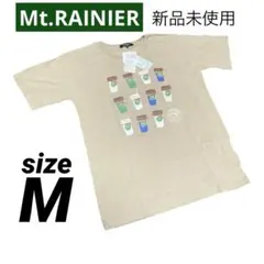 Doublefocus 企業コラボ　マウントレーニア Tシャツ ユニセックス　Mのサムネイル