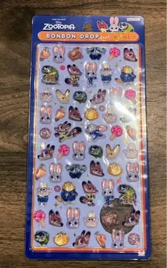 正規品　ボンボンドロップシール　ミニ　ズートピア