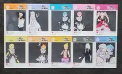 Re:ゼロから始める異世界生活　アクリルプレート　10種コンプリートセット