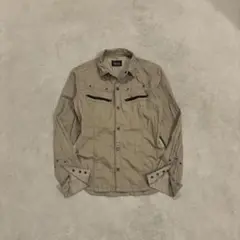 00’s gimmick shirt y2k military