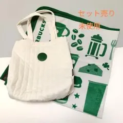 【新品未使用】スターバックス 福袋 2024 トートバッグ＆ピクニックマット