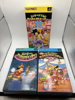 【３本セット】スーパーファミコン　ミッキー マジカルアドベンチャー1＆2＆3
