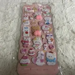 7番熊犬動物おしりボンボンドロップシール