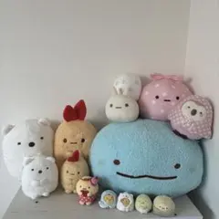 すみっコぐらし　ぬいぐるみ　てのりぬいぐるみセット