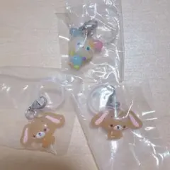 サンリオ ゆるっとめじるしアクセサリー ウサハナ くろうさ