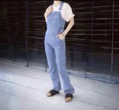 HOLIDAY DENIM 日本製 デニム オーバーオール サロペット 1 美品のサムネイル
