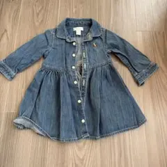 Ralph Lauren デニムワンピース 6M