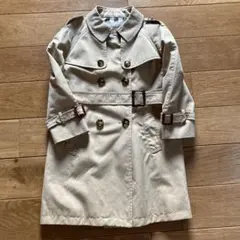 バーバリー４Ｙ　110 120 トレンチコート　入学式　受験　ファミリア　ラルフ