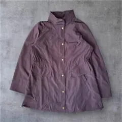 noa-ge スプリングコート 収納フード付 春先 きれいめ 大人カジュアル