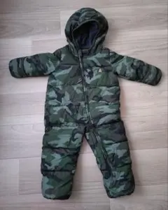 ベビーギャップ 迷彩柄 ジャンプスーツ 80cm