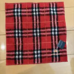 【新品・タグ付き】BURBERRY チェック柄タオルハンカチ