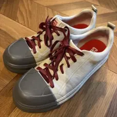 CAMPER junction runner43カジュアルレザーシューズ グレー