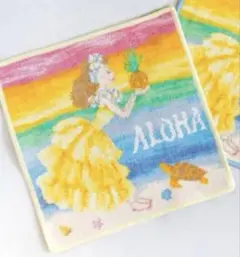 FEILER Dean&Deluca ハワイロイヤルハワイアンセンター ハンカチ