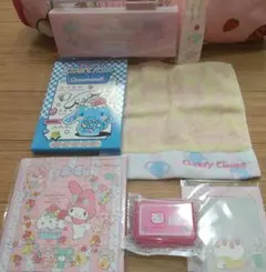 サンリオ キキララ キティ シナモンロール マイメロディ等の６点セット