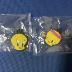 ルーニーテューンズ　ヘアークリップ　トゥイーティー